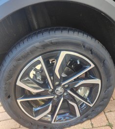 flat tyre scarning