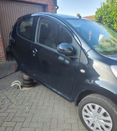 driveway tyre replacement