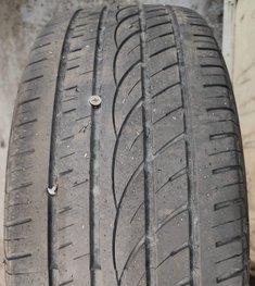 nail in tyre