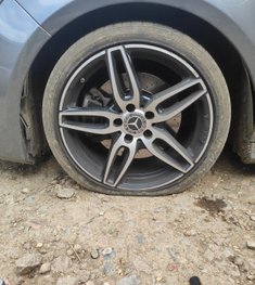 flat tyre downham market