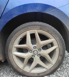 flat tyre Diss